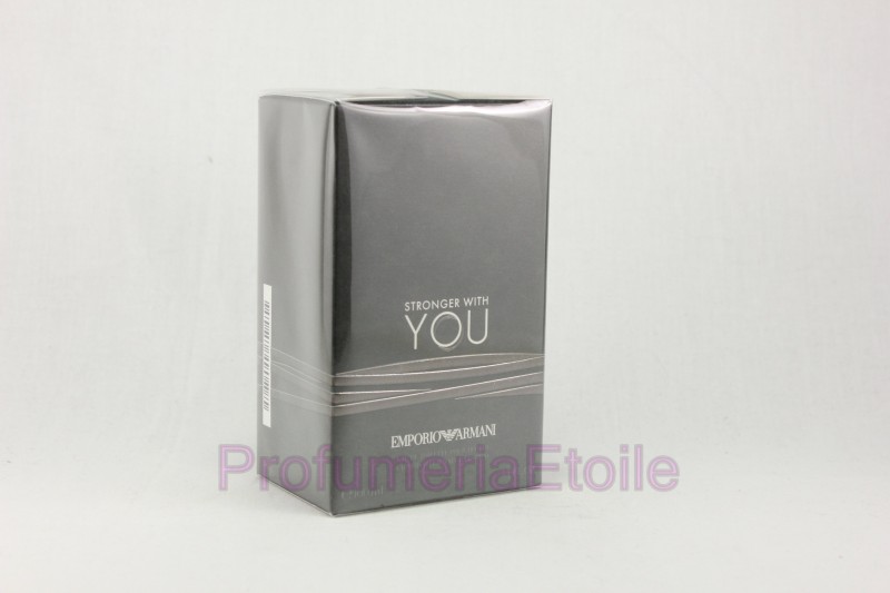 ARMANI STRONGER WITH YOU POUR HOMME PROFUMO UOMO EDT 100ML VAPO Perfume men