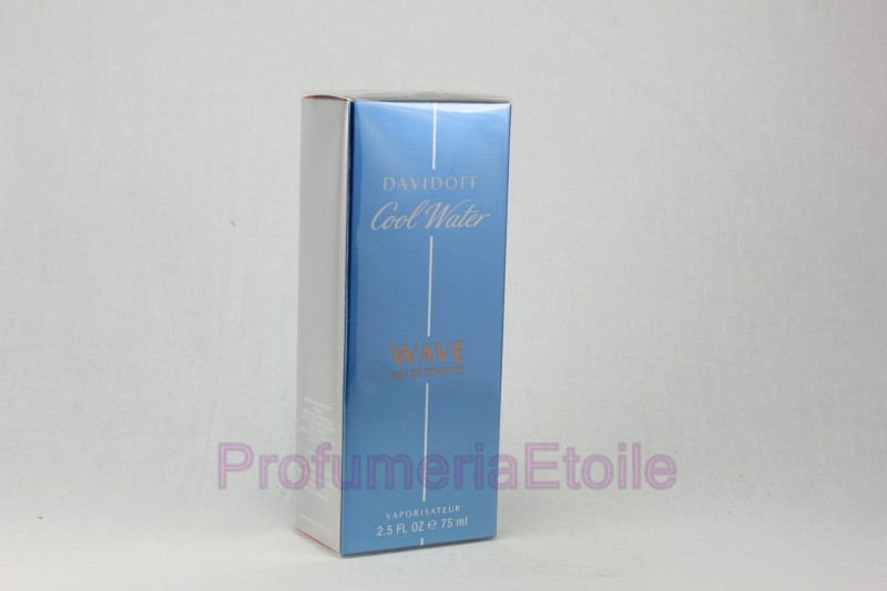 DAVIDOFF COOL WATER WAVE MAN PROFUMO UOMO EDT 75ML VAPO Perfume Man spray