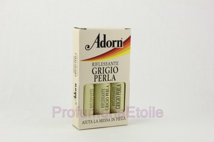 ADORN RIFLESSANTE GRIGIO PERLA AIUTA LA MESSA IN PIEGA DEI CAPELLI