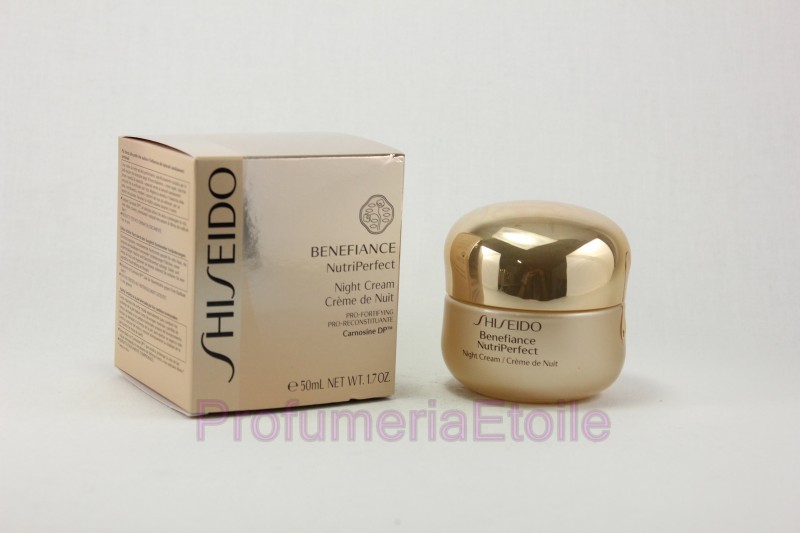 SHISEIDO BENEFIANCE NUTRIPERFECT NIGHT CREAM TRATTAMENTO ANTI-ETÀ NOTTE 50ML SHISEIDO BENEFIANCE NUTRIPERFECT NIGHT CREAM TRATTAMENTO ANTI-ETÀ NOTTE 50ML
