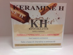 KERAMINE H KH RINFORZANTE TRATTAMENTO INTENSIVO CAPELLI NORMALI 10 FIALE Keramine H 710030 Shampoo e balsamo