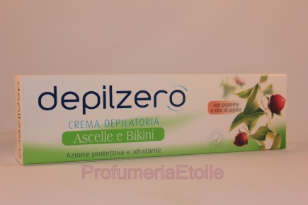 DEPILZERO CREMA DEPILATORIA ASCELLE E BIKINI 75ML azione protettiva e idratante Depilzero 90085 Creme e spray depilatori