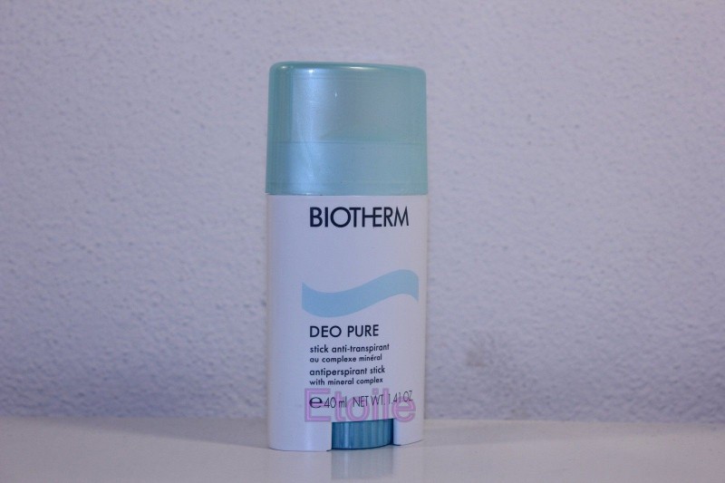 BIOTHERM DEODORANTE PURE STICK Antitraspirante Con Complesso Minerale Tri Attivo