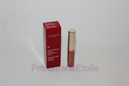CLARINS ECLAT MINUTE BAUME LEVRES N.06 ROSEWOOD rossetto lucidalabbra Clarins 066727/006 Make up