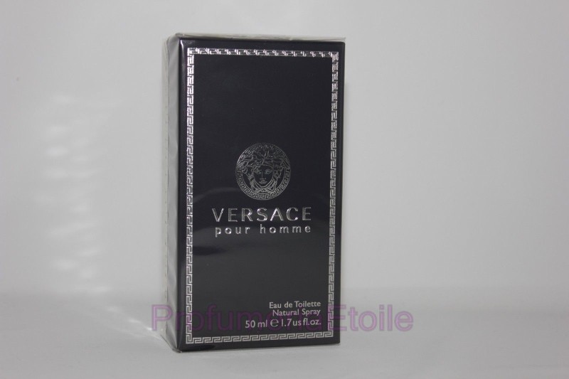 VERSACE POUR HOMME PROFUMO UOMO EDT EAU DE TOILETTE 50ML VAPO Perfume for Men
