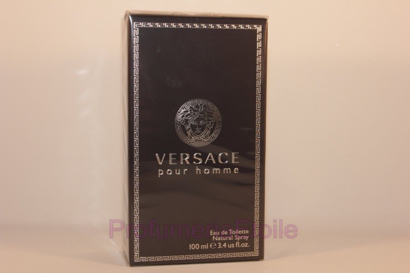 VERSACE POUR HOMME PROFUMO UOMO EDT EAU DE TOILETTE 100ML VAPO perfume men