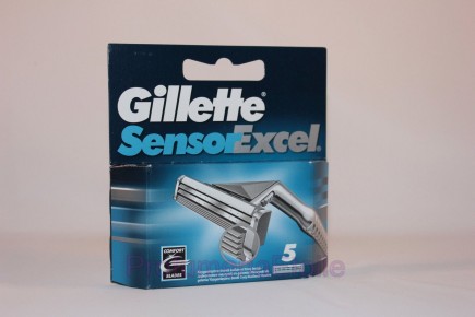 GILLETTE 5 LAMETTE LAME DI RICAMBIO PER RASOIO SENSOR EXCELL Gillette 300075 Lamette per rasoi da uomo