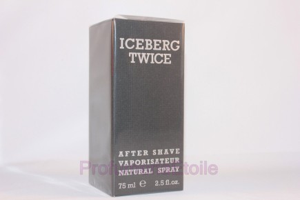 ICEBERG TWICE UOMO DOPOBARBA RASATURA UOMO 75ML ash after shave lotion men Iceberg 242827 Prodotti per rasatura uomo