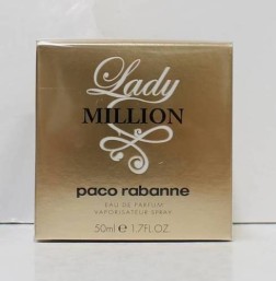 PACO RABANNE LADY MILLION EDP PROFUMO DONNA 50ML VAPO Perfume Women Spray Paco Rabanne 520705 Profumi donna