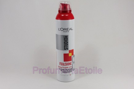 L'OREAL STUDIO LINE LACCA CAPELLI FIX & SHINE FISSAGGIO IPERFORTE 250 ML L'Oréal Paris 500105/001 Cura dei capelli