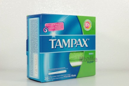 TAMPAX ASSORBENTI INTERNI SUPER SCATOLA 20 PEZZI FLUSSO MEDIO ABBONDANTE 8 ORE Tampax 450152 Altro per cura del corpo