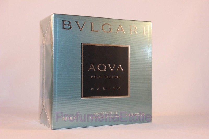 BULGARI AQUA MARINE POUR HOMME PROFUMO UOMO EDT 100ML VAPO Perfume Men Spray