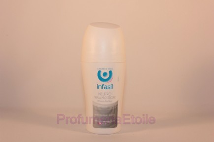 INFASIL DEODORANTE DEO NEUTRO TRIPLA PROTEZIONE NO ALCOOL 50ML ROLL ON Infasil 710028 Deodoranti
