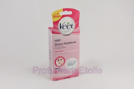 VEET STRISCE DEPILATORIE PRONTE ALL' USO PELLI NORMALI Veet 10030 Creme e spray depilatori