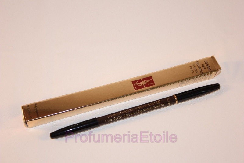 Ysl Dessin Des Sourcils Nâ°2 Dark Brown Matita E Spazzolino Per Sopracciglia