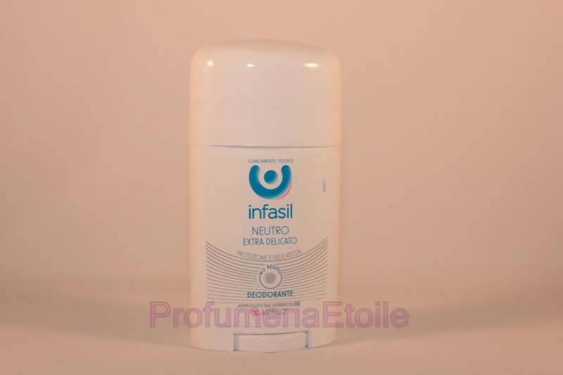 INFASIL DEODORANTE DEO NEUTRO EXTRA DELICATO STICK 50ML NO RESIDUI