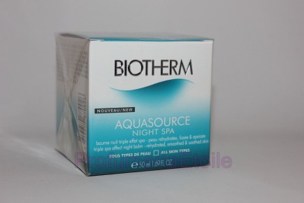 BIOTHERM AQUASOURCE NIGHT SPA BALSAMO NOTTE EFFETTO SPA TRIPLA AZIONE 50ML Biotherm 100176 Cosmetici viso e corpo