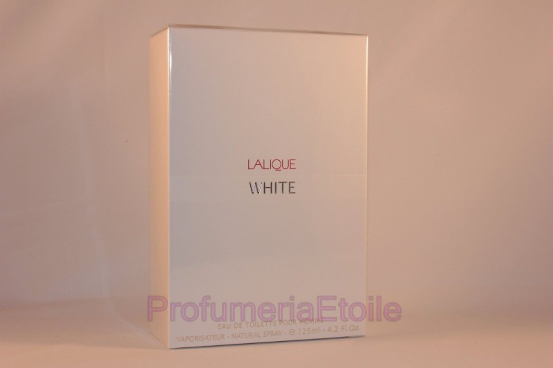 LALIQUE WHITE POUR HOMME EDT PROFUMO UOMO 125 ML VAPO Perfume for Men