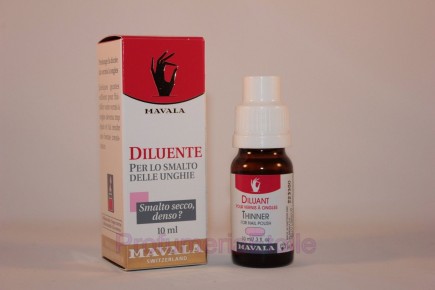 MAVALA DILUANT Diluente Per Smalto Unghie 10ML Mavala 320675 Manicure e pedicure