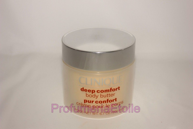 CLINIQUE DEEP COMFORT BODY BUTTER CREMA IDRATAZIONE INTENSA PER IL CORPO 200ML