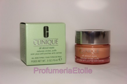 CLINIQUE ALL ABOUT EYES CREMA-GEL IDRATANTE CONTORNO OCCHI 15 ML Clinique 28195 Cosmetici viso e corpo