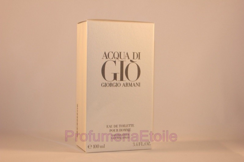 ARMANI ACQUA DI GIO' PROFUMO UOMO EDT 100ML VAPO Perfume Men Spray