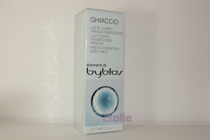 BYBLOS GHIACCIO LATTE CORPO PROFUMATO IDRATANTE DONNA 400ML body milk woman