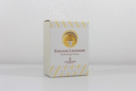 ATKINSONS ENGLISH LAVENDER REFRESHING TISSUES SALVIETTE PROFUMATE 10 Pezzi Atkinsons 60040 Deodoranti