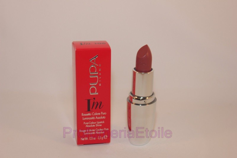 PUPA I'M N.106 ELIXIR Rossetto Colore Puro Luminosità Assoluta  