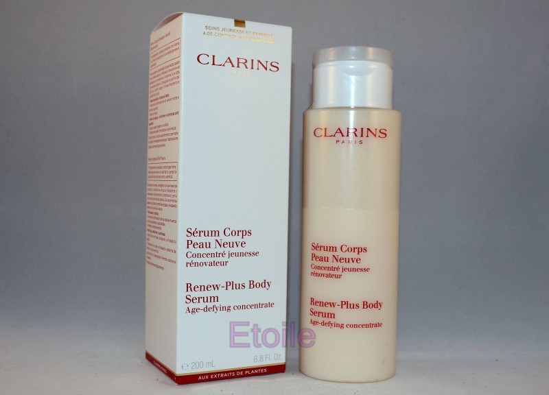CLARINS SERUM CORPS PEAU NEUVE Siero Corpo Idratante Antirughe Idratazione 200ML