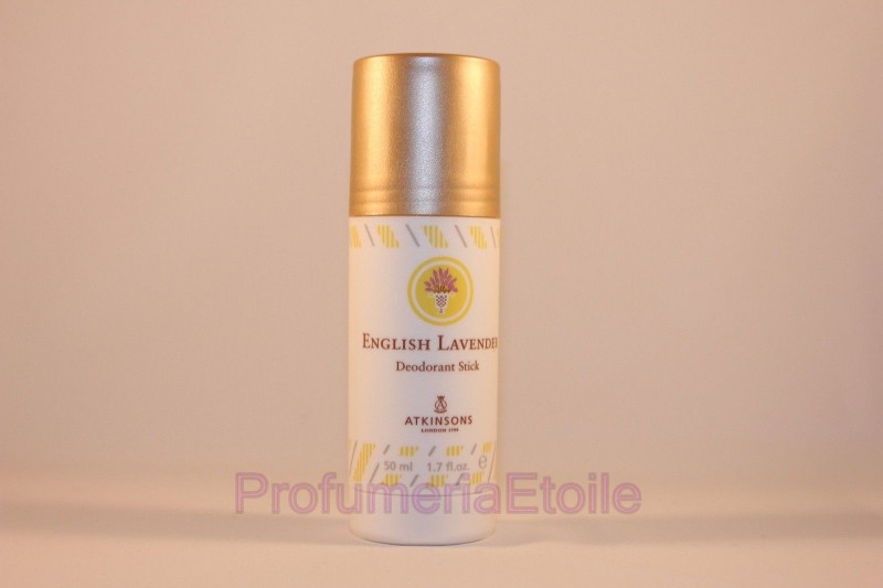 ATKINSONS  ENGLISH LAVENDER DEO STICK UNISEX  50 ML Deodorante Uomo Donna