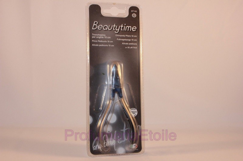 BEAUTYTIME TRONCHESINO CM 10 IN ACCIAIO INOX PER UNGHIE PIEDI BT140