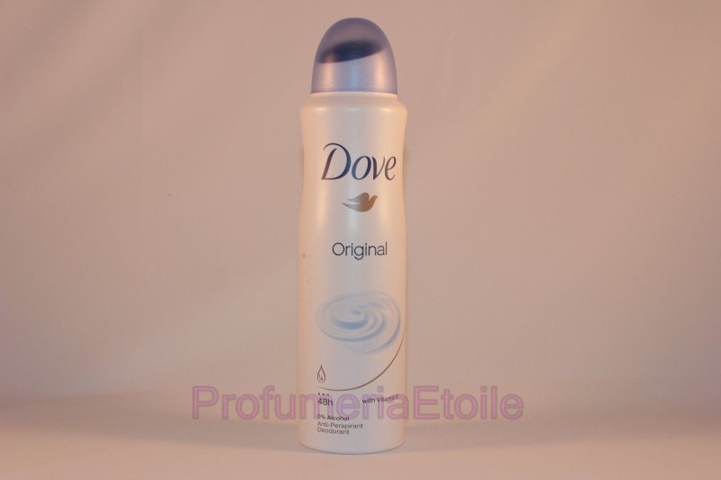DOVE ORIGINAL DEODORANTE SPRAY 48h CON VITAMINA E NO ALCOOL 150ML