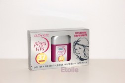 PIEGA VIVA FISSATORE RAVVIVANTE N.37 BIONDO 3 FIALE IN OGNI SCATOLA Piega viva 640223/037 Cura dei capelli