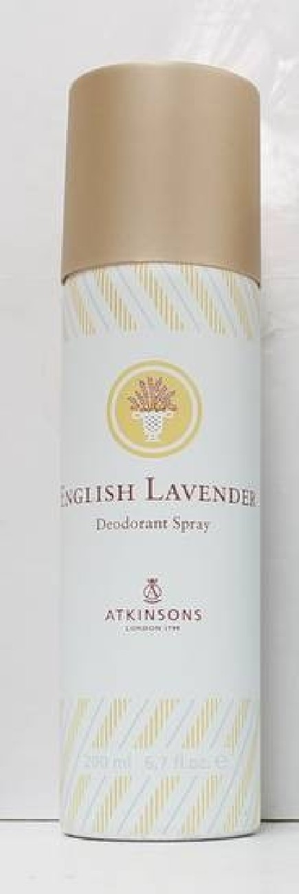 ATKINSONS ENGLISH LAVENDER DEO UNISEX 200ML SPRAY Deodorante Uomo Donna Atkinsons 60070 Deodoranti