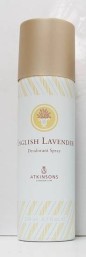 ATKINSONS ENGLISH LAVENDER DEO UNISEX  200ML SPRAY Deodorante Uomo Donna