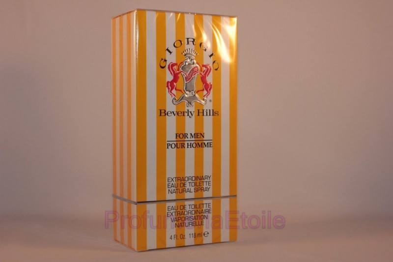GIORGIO BEVERLY HILLS FOR MAN PROFUMO UOMO EDT 118ML VAPO Perfume Men Spray