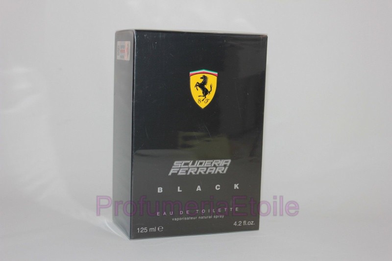 SCUDERIA FERRARI BLACK PROFUMO UOMO EDT 125ML VAPO Perfume Man Spray