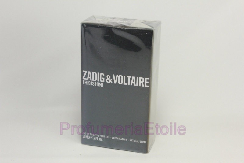 ZADIG & VOLTAIRE THIS IS HIM PROFUMO UOMO EDT 50ML VAPO Perfume Men Spray