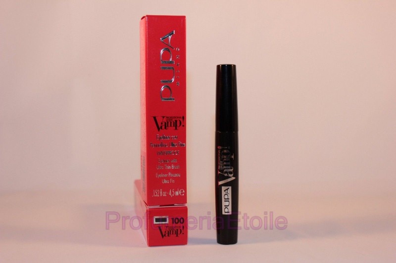 Pupa Vamp! Professional Liner N.100 Extrablack Eyeliner Ultra Fine Waterproof