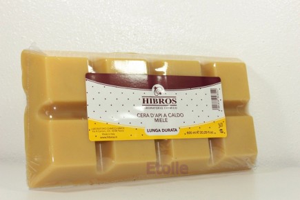 HIBROS CERA D'API A CALDO TAVOLETTA PER DEPILAZIONE 600gr. Hibros 370025 Ceretta