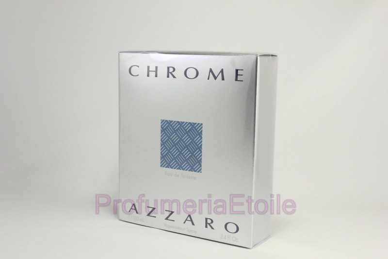 Azzaro Chrome Eau De Toilette Edt Profumo Uomo 100ml Spray