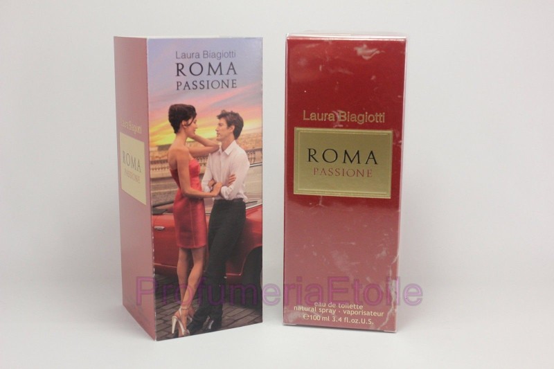 LAURA BIAGIOTTI ROMA PASSIONE PROFUMO DONNA EDT 100ML VAPO  Perfume woman