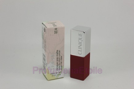 CLINIQUE POP MATTE N.02 ICON POP Rossetto Labbra Matte Lip Colour + Primer  Clinique 029082/002 Make up