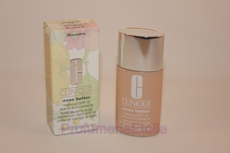 CLINIQUE EVEN BETTER MAKEUP SPF15 30ML N.5 NEUTRAL Fondotinta Antimacchie