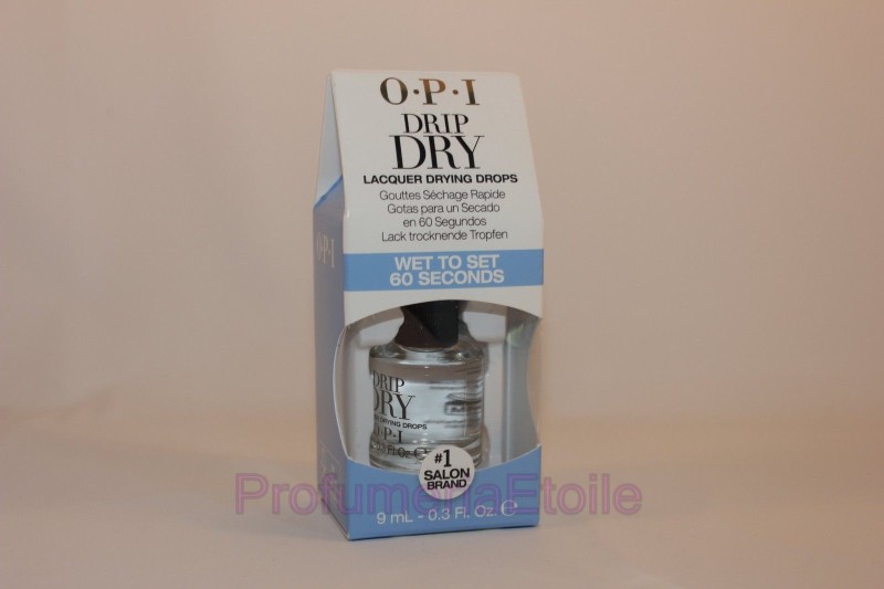 Opi Drip Dry Laquer Gocce 9 Ml Asciuga Lo Smalto Velocemente