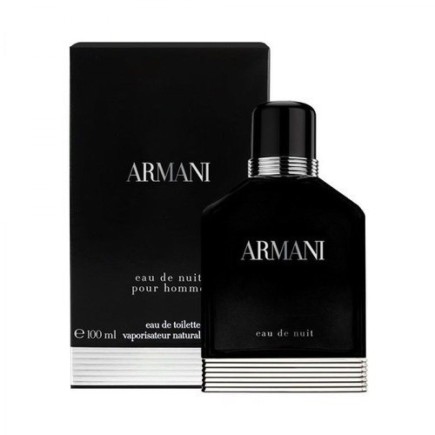 ARMANI EAU DE NUIT POUR HOMME PROFUMO UOMO EDT 100ML VAPO Perfume Men Spray Armani 40461 Profumi