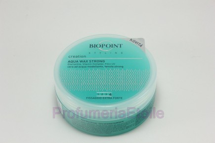 BIOPOINT STYLING CREATION AQUA WAX STRONG Cera capelli fissaggio extra forte 4 Biopoint 381220/001 Cura dei capelli