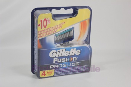 GILLETTE FUSION PROGLIDE X4 LAMETTE LAME DI RICAMBIO PER RASOIO Gillette 300041 Lamette per rasoi da uomo