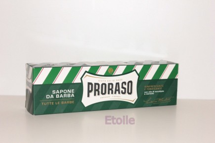 PRORASO SAPONE DA BARBA CON OLIO DI EUCALIPTO RINFRESCANTE 150ML TUBO Proraso 465010 Prodotti per rasatura uomo